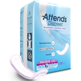 Attends Discreet Bladder Control Pads-14.5"
